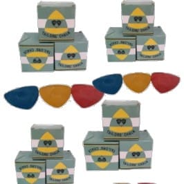 Tailor’s chalk for sewing neatly arranged in clean background, essential fabric marking tool for beginners and professional tailors in Nigeria