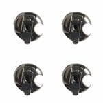 Industrial sewing machine bobbin case for straight stitch sewing machines