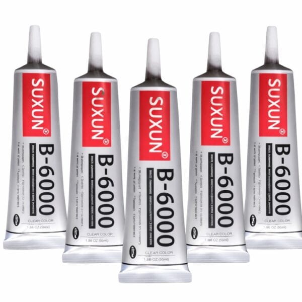 SUXUN B-6000 adhesive glue tubes 50ml for fabric, leather, shoes, phone repair and crafts in Nigeria