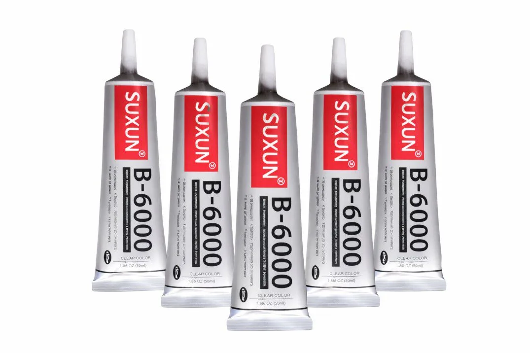 SUXUN B-6000 adhesive glue tubes 50ml for fabric, leather, shoes, phone repair and crafts in Nigeria