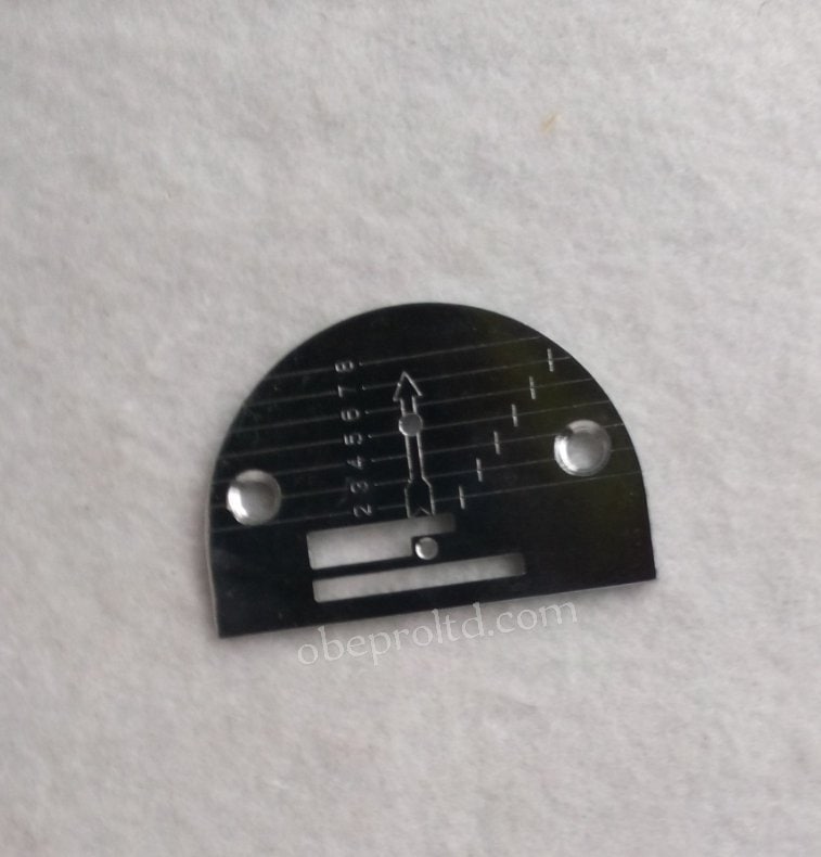 Manual sewing machine throat plate Home of fashion and tailoring