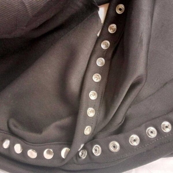 Plain Silver Snap and Press Buttons