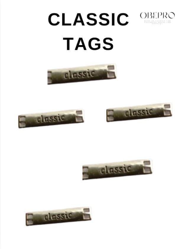 Classic Tags for Wears – Fashion Apparel Labels