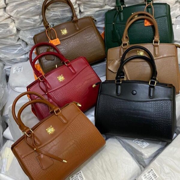 Stock Leather Handbag