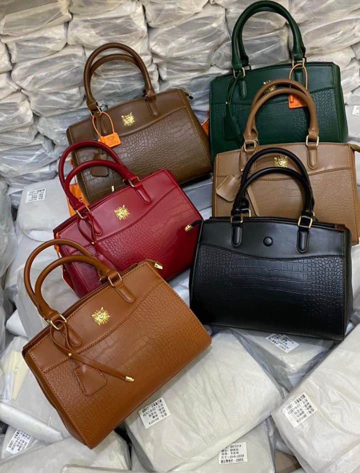Stock Leather Handbag