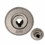 60mm clutch motor pulley for industrial sewing machine heavy duty metal wheel with keyway slot