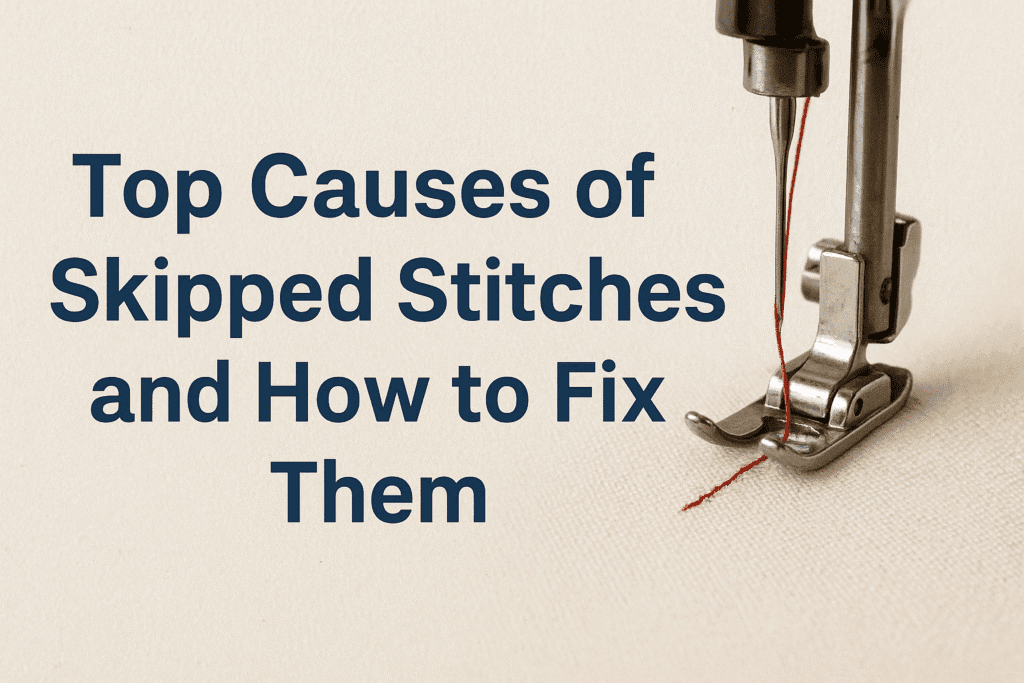 Top Causes of Skipped Stitches and How to Fix Them