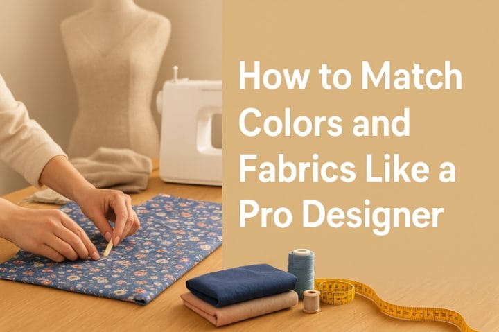 Match colors and fabrics