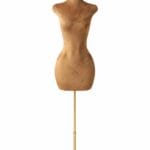 Elegant pinnable female dress form mannequin with adjustable stand for tailoring and fashion display in Nigeria