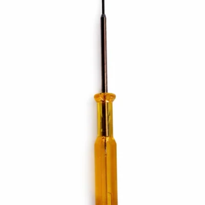 Industrial overlock sewing machine needle set screwdriver with yellow handle