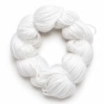 White joggers rope for hoodies, sweatpants, joggers, and fashion tailoring projects