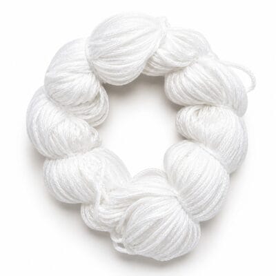 White joggers rope for hoodies, sweatpants, joggers, and fashion tailoring projects