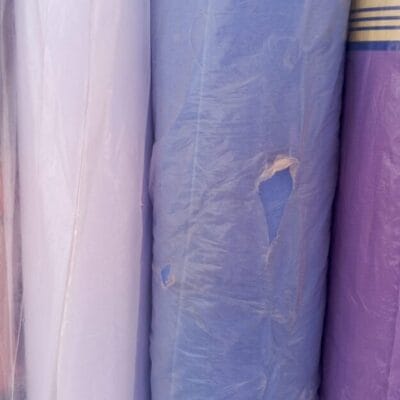 Pongee ABA lining fabric roll for tailoring and garment production, available in multiple colors