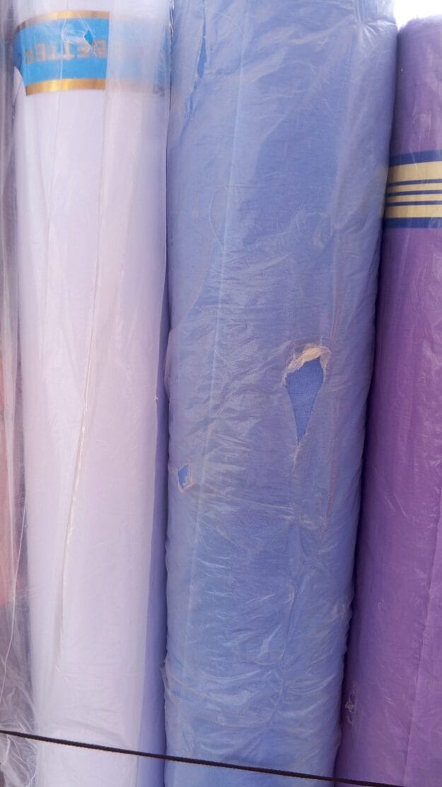 Pongee ABA lining fabric roll for tailoring and garment production, available in multiple colors