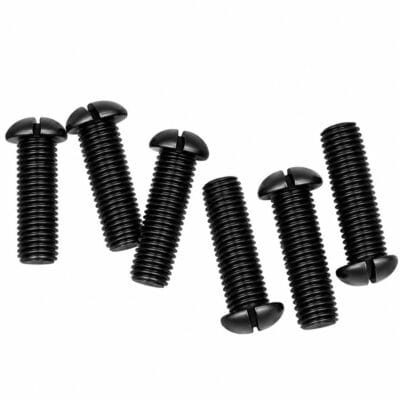 Black sewing machine leg screws for manual sewing machine repair and replacement